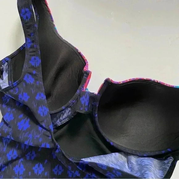 NEW Miraclesuit Bella Alba Escape Underwire One-Piece Swimsuit size 16 - Picture 4 of 8